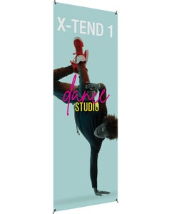 X-TEND 1 Spring Back Banner Stand