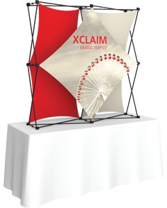 Xclaim 5ft Tabletop Fabric Popup Display Kit 02